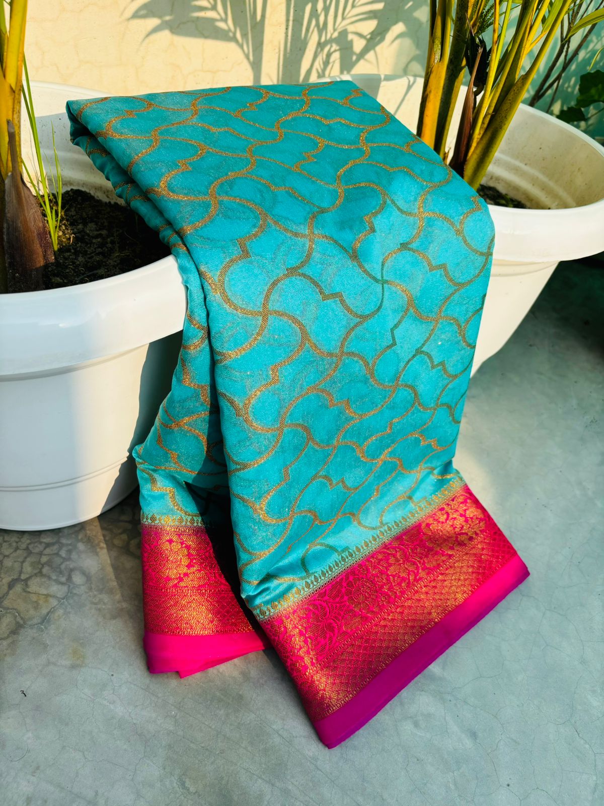 Georgette Silk : Soft Saree