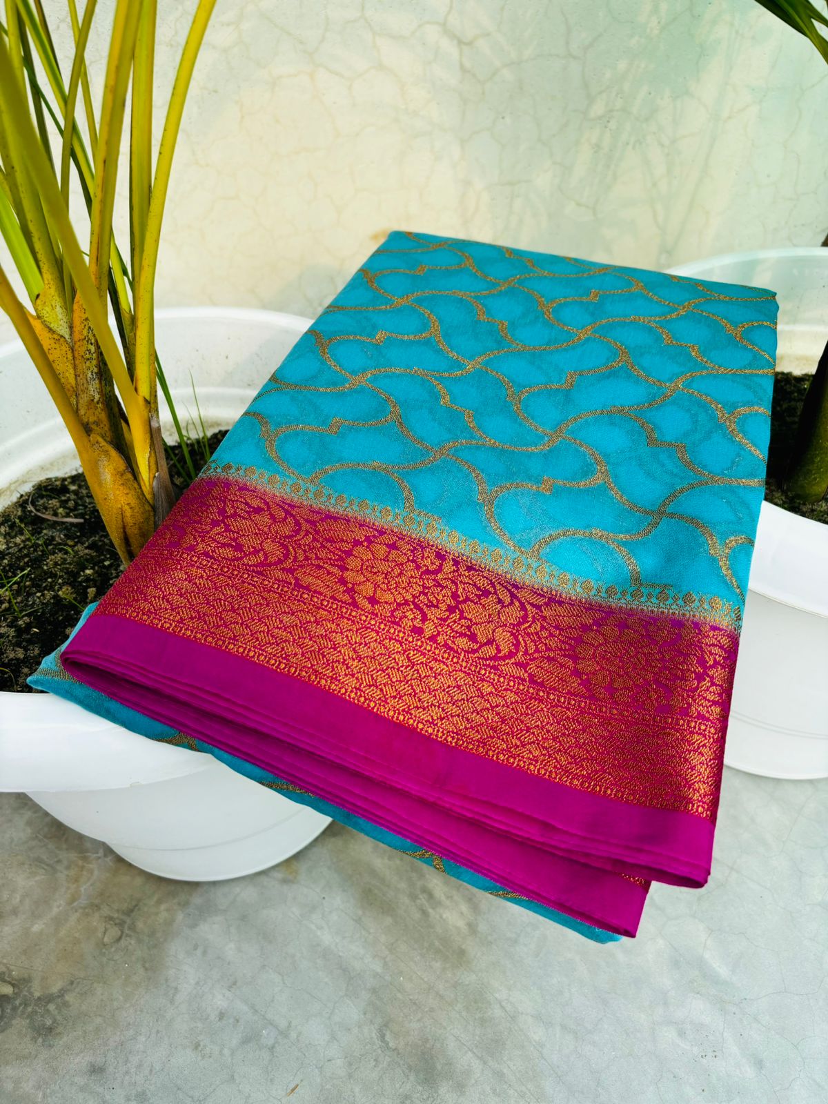 Georgette Silk : Soft Saree