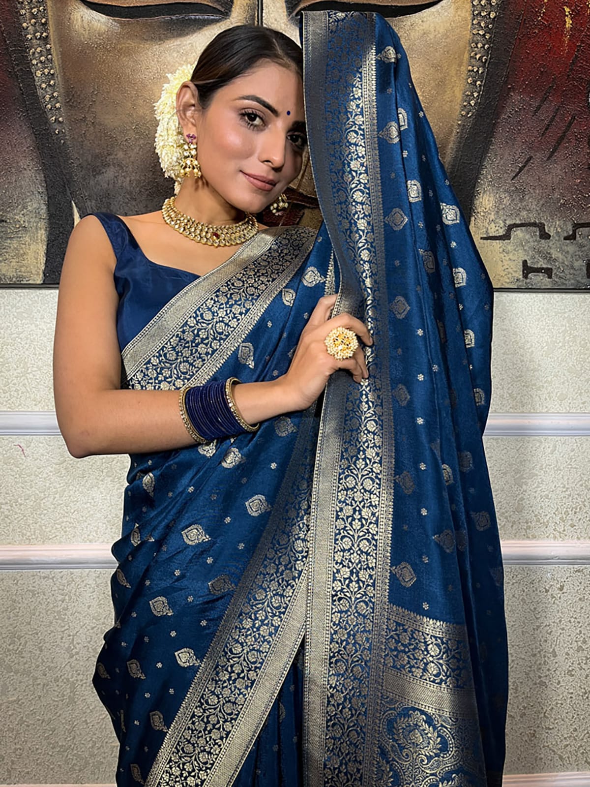 Georgette Silk : Soft Saree