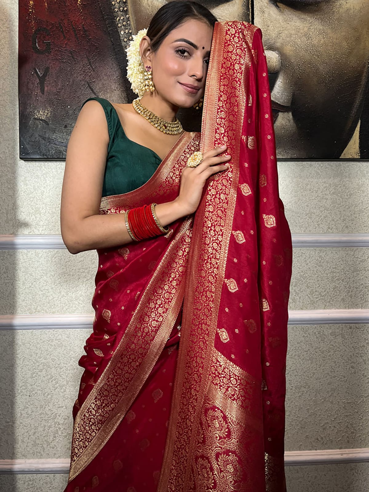 Georgette Silk : Soft Saree