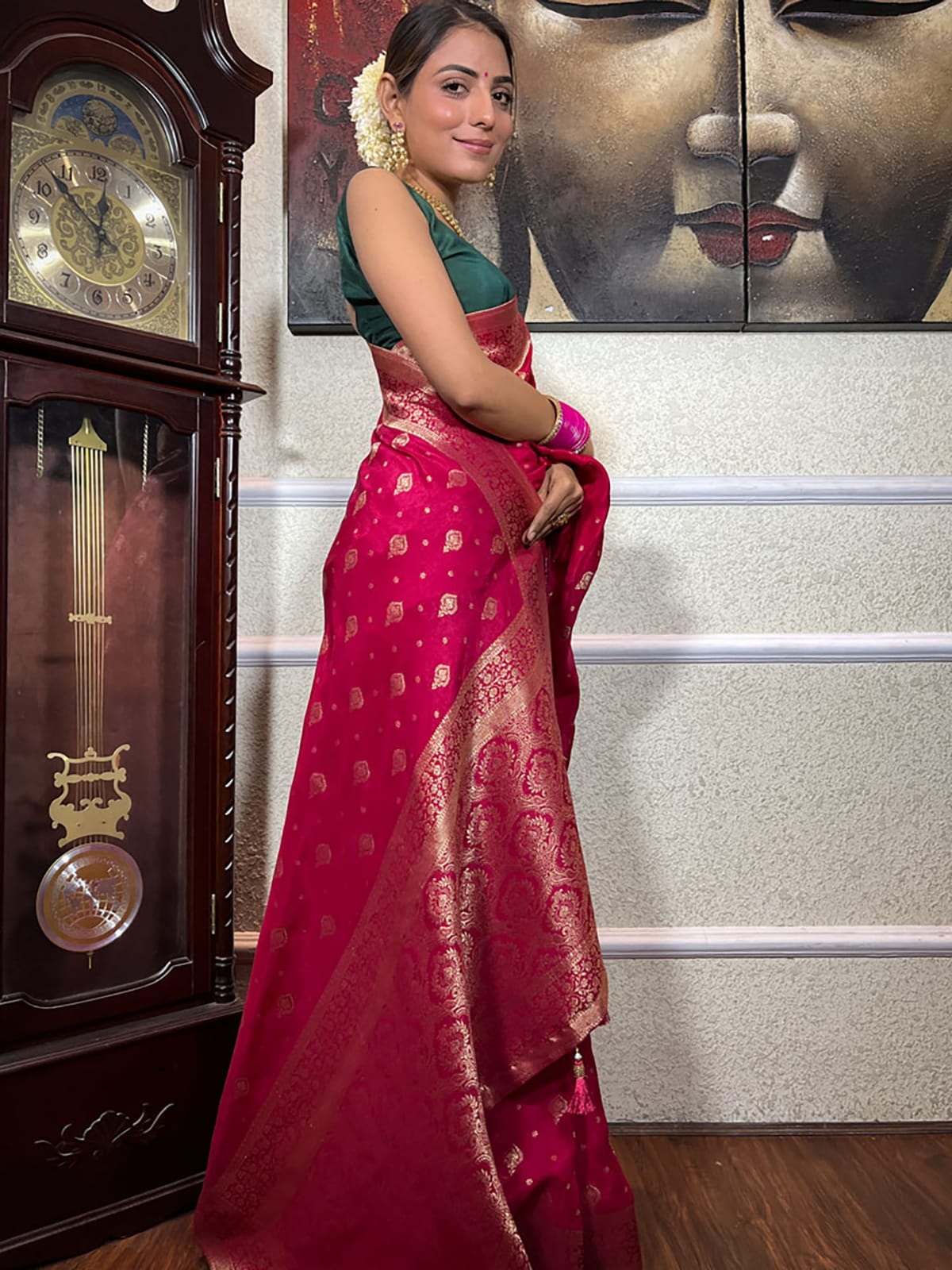 Georgette Silk : Soft Saree