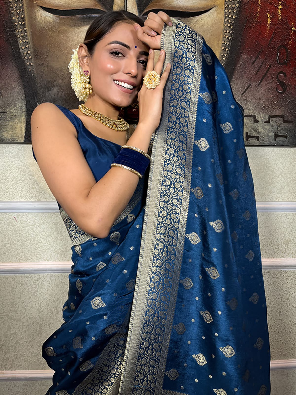 Georgette Silk : Soft Saree