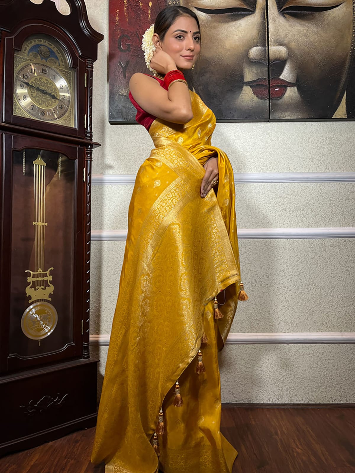 Georgette Silk : Soft Saree