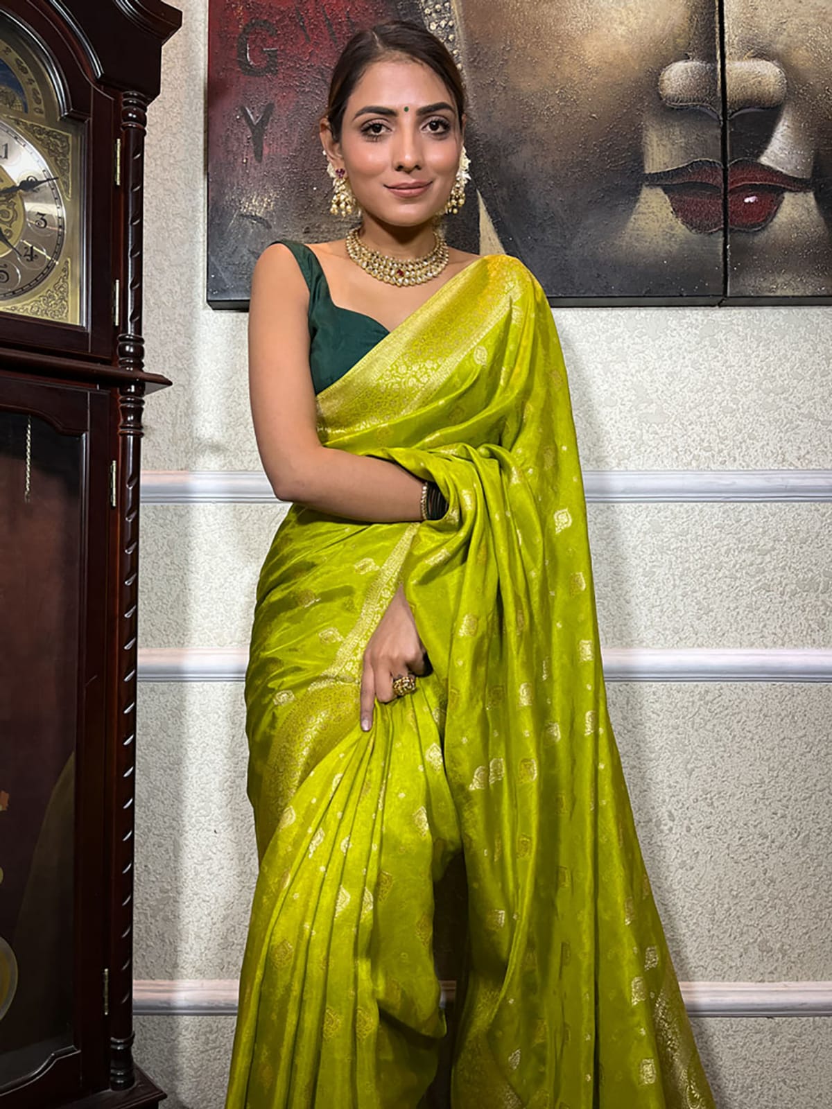 Georgette Silk : Soft Saree