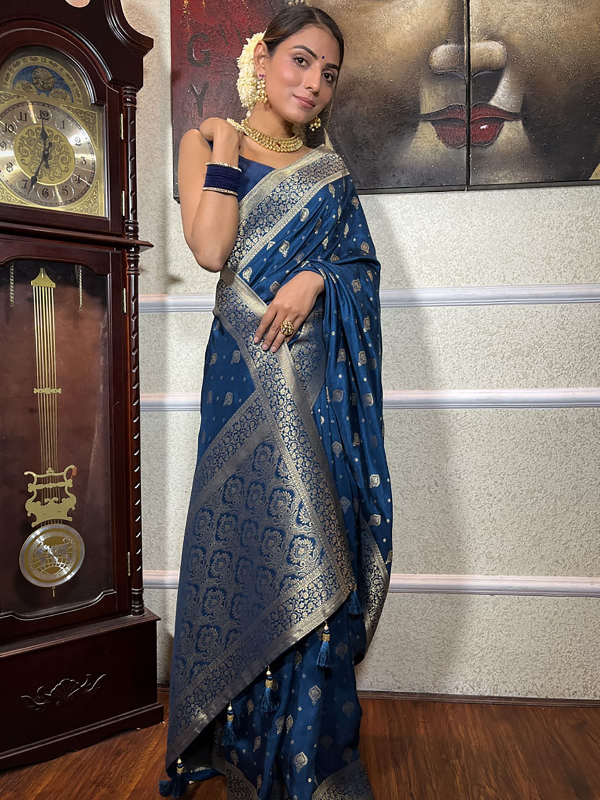 Georgette Silk : Soft Saree