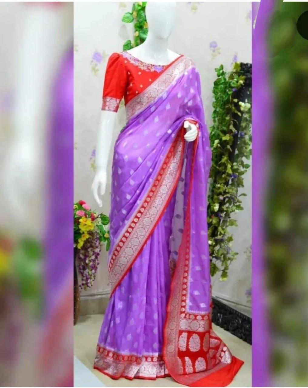 Georgette Silk : Soft Saree