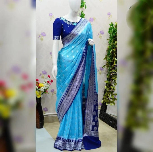 Georgette Silk : Soft Saree