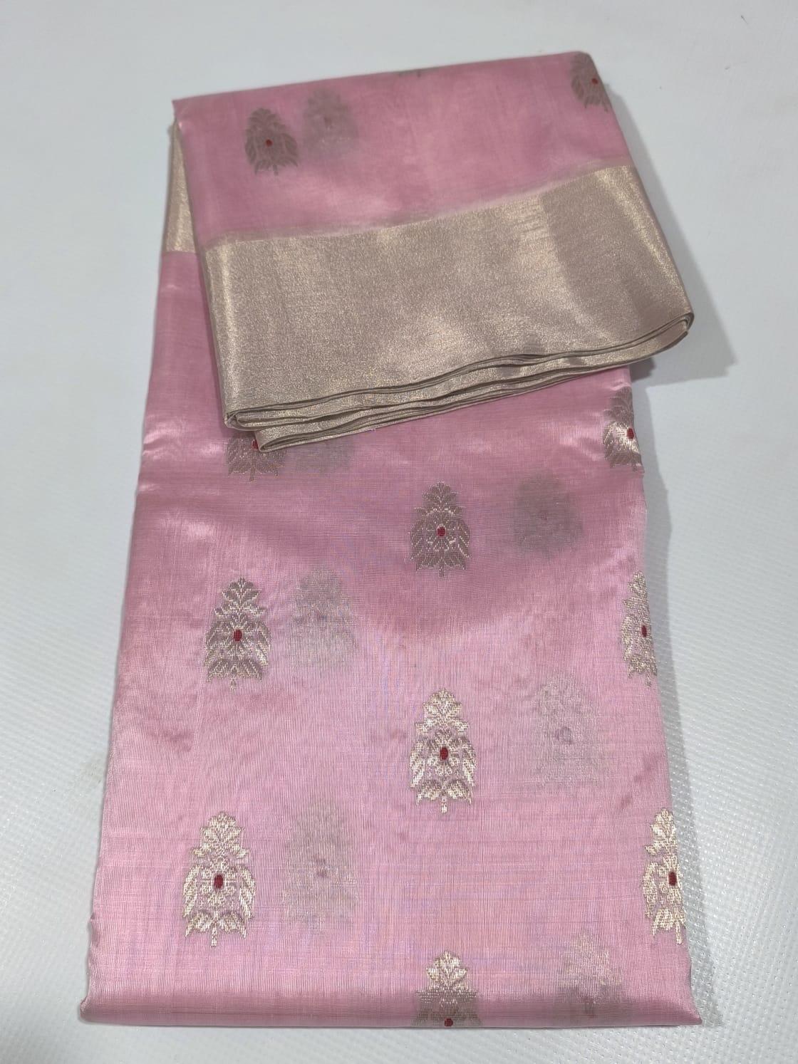 Pure Chanderi Silk Saree : Handloom Woven