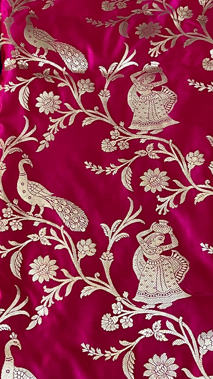 Pure Mashru Silk