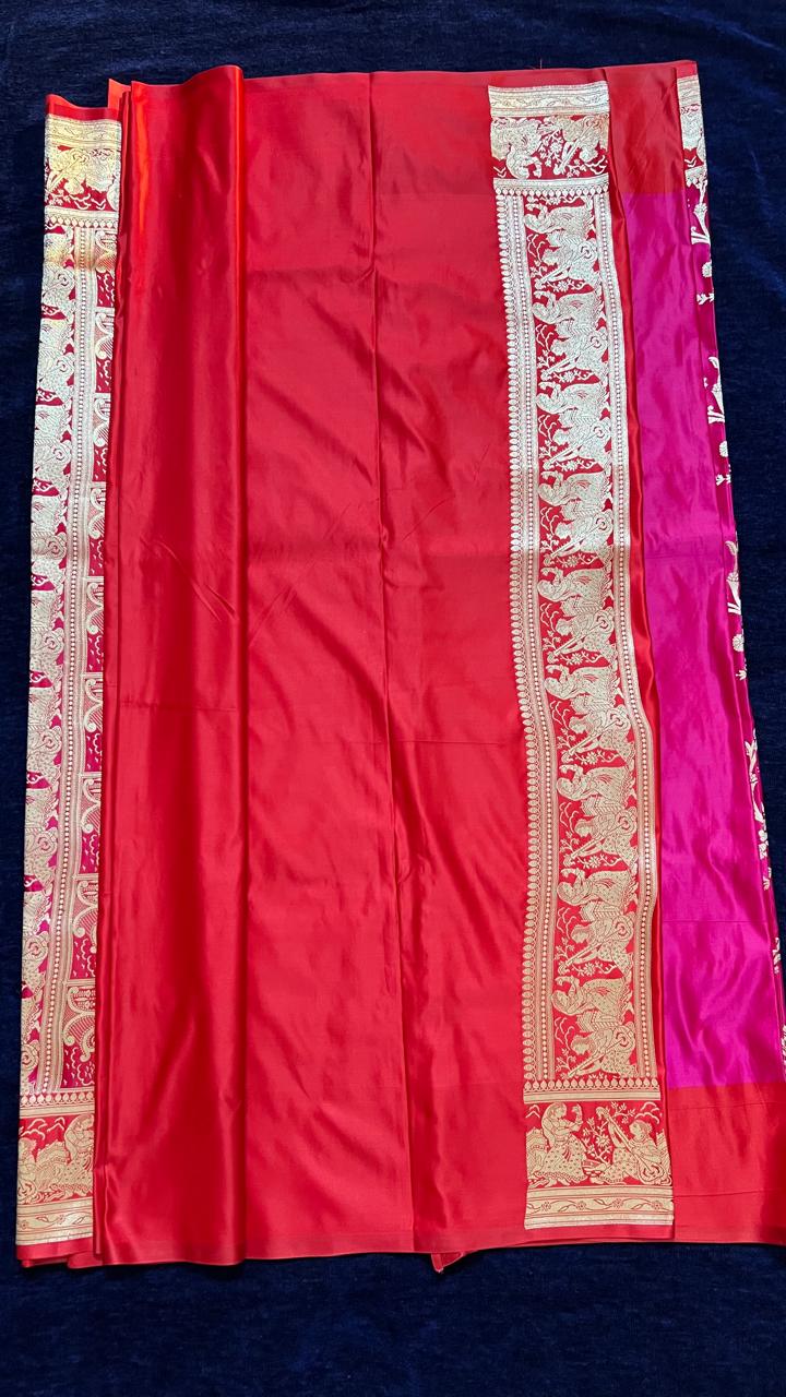 Pure Mashru Silk Saree