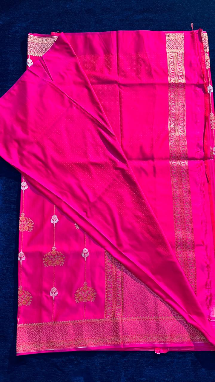 Pure Mashru Silk Saree