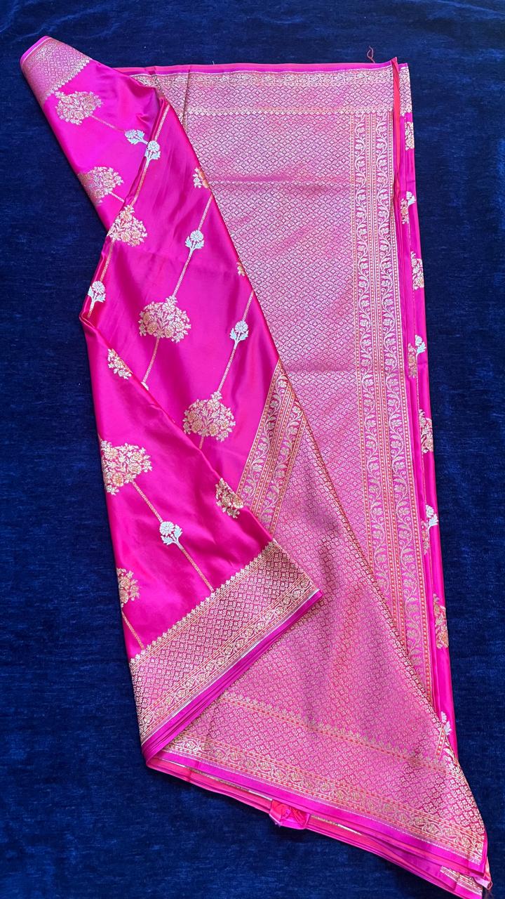 Pure Mashru Silk Saree