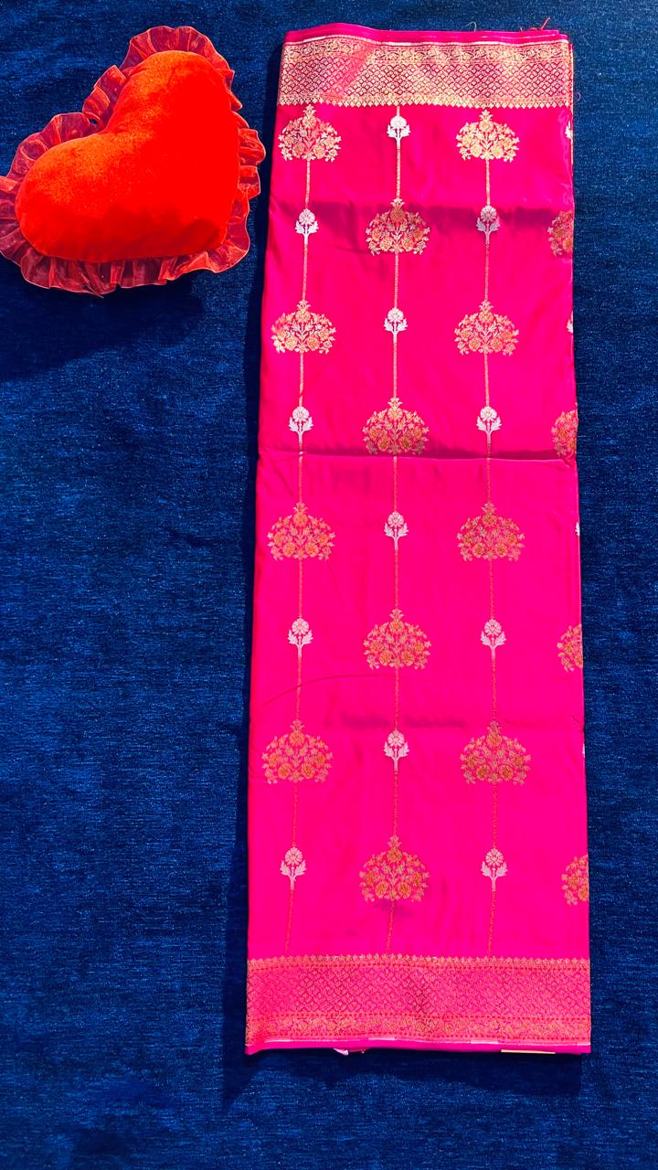 Pure Mashru Silk Saree