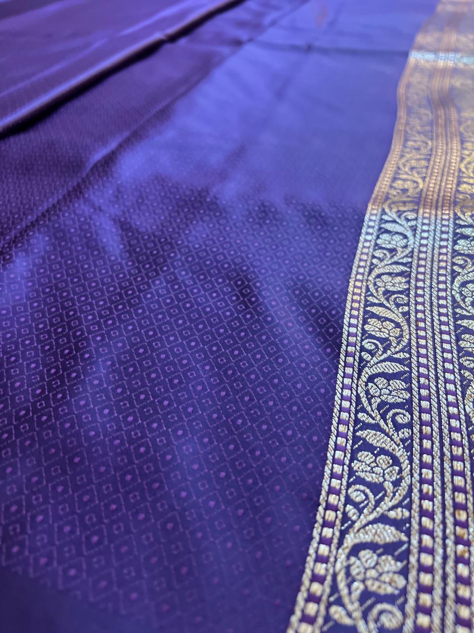 Pure Mashru Silk Saree