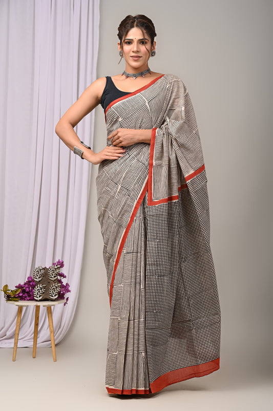 Mulmul Cotton Saree