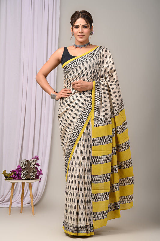 Mulmul Cotton Saree