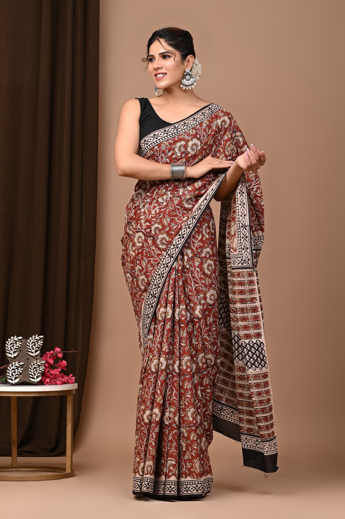 Mulmul Cotton Saree