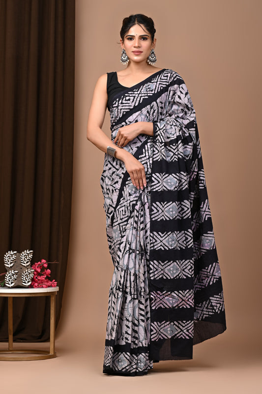 Mulmul Cotton Saree