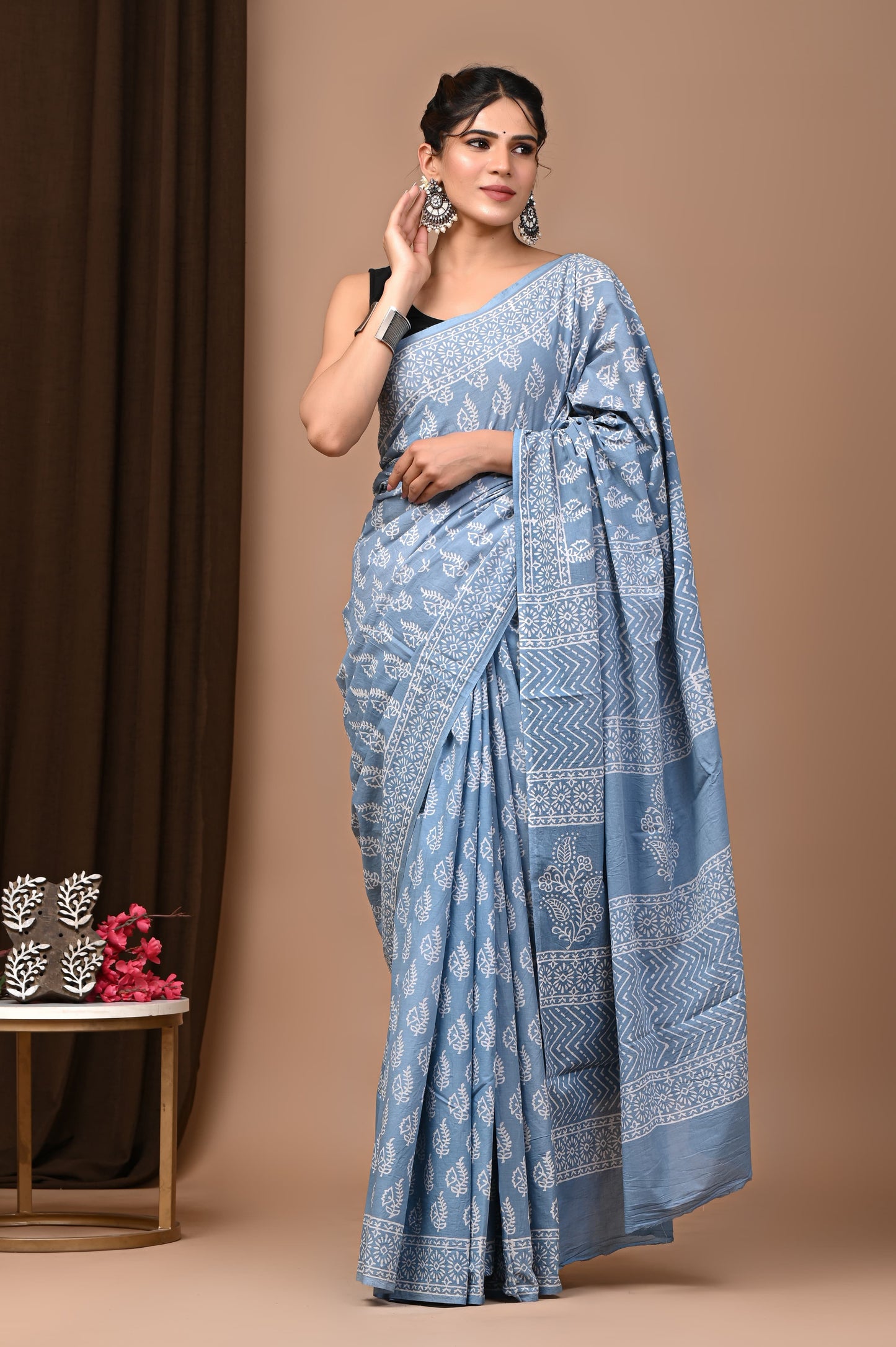 Mulmul Cotton Saree