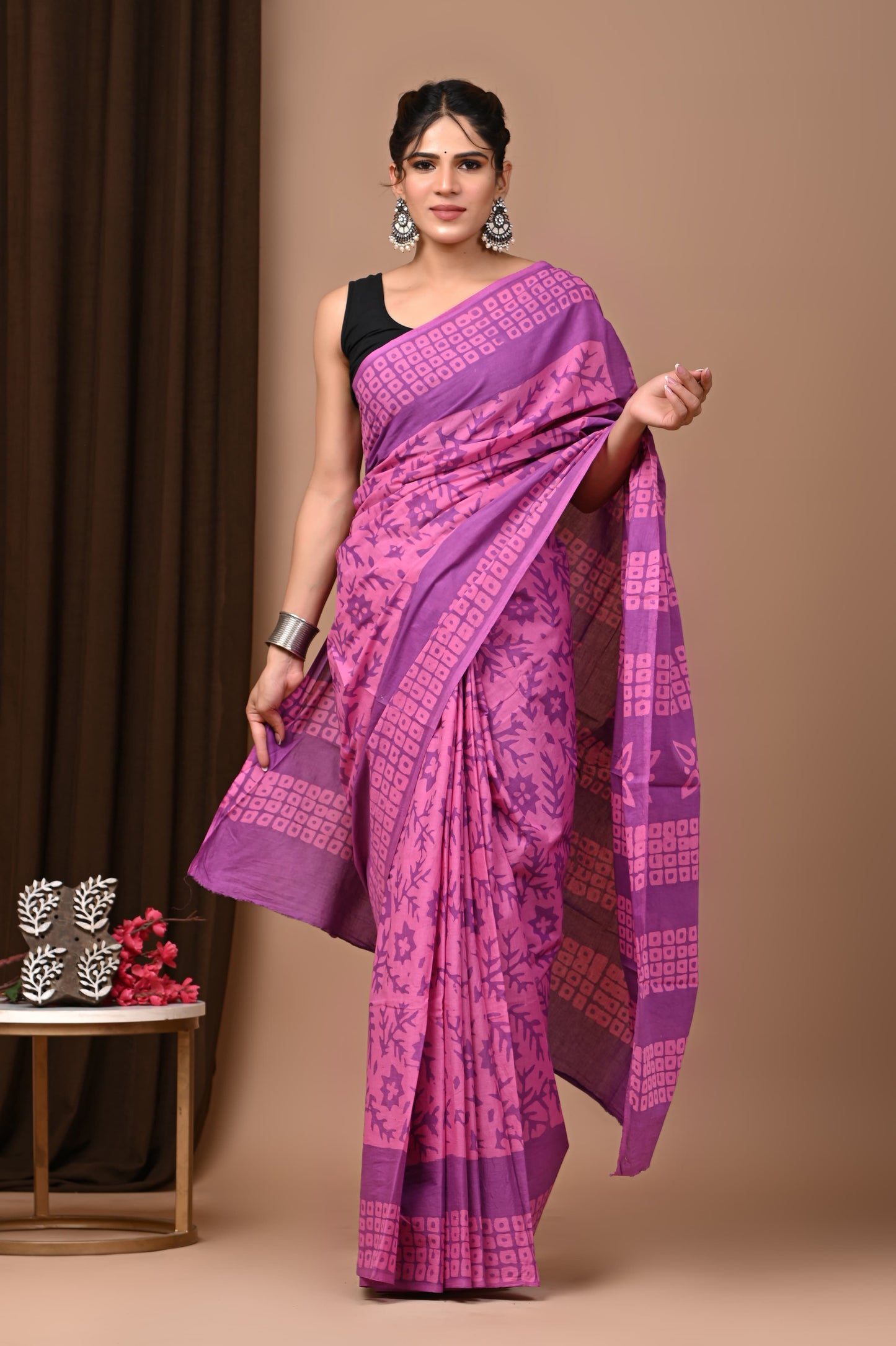 Mulmul Cotton Saree