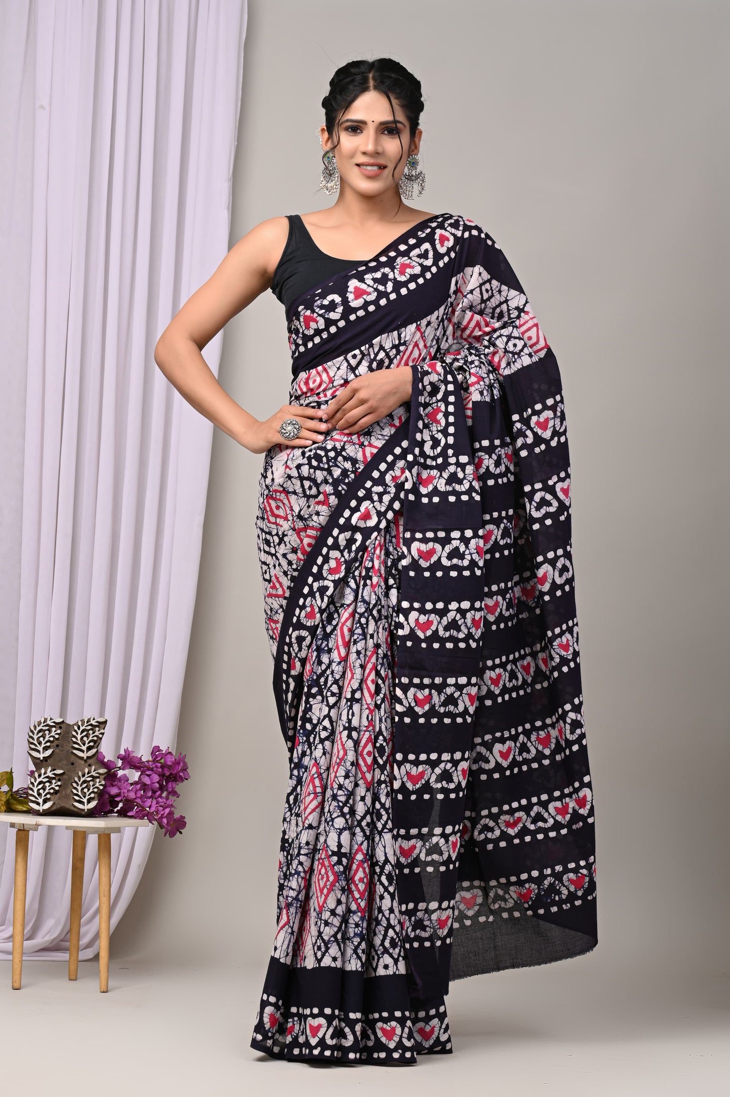 Mulmul Cotton Saree