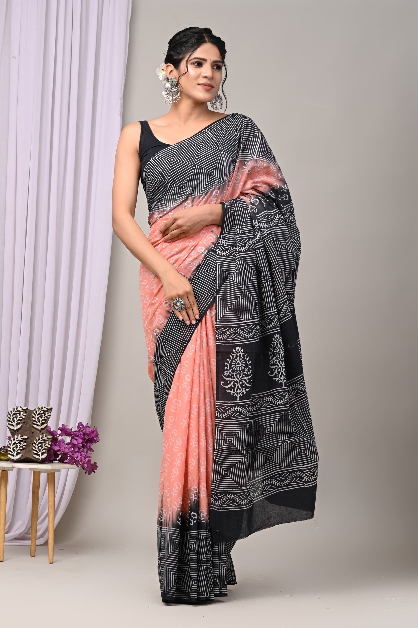 Mulmul Cotton Saree