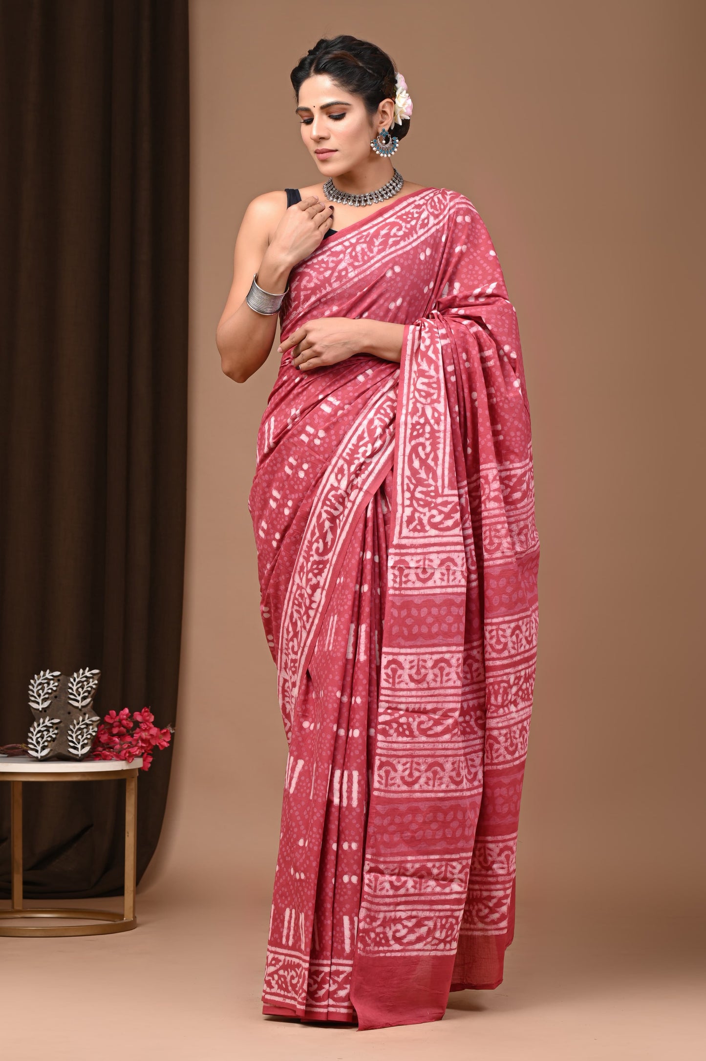 Mulmul Cotton Saree