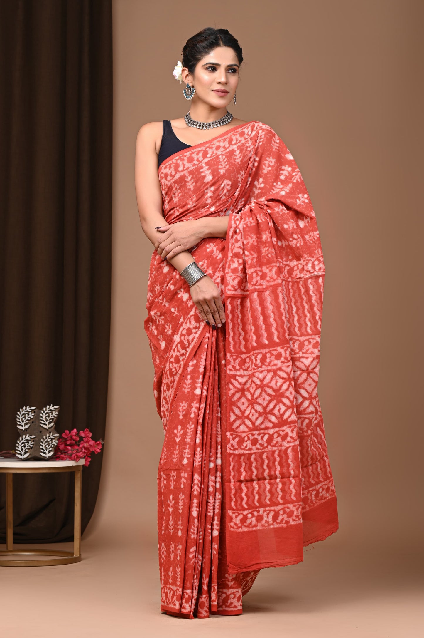 Mulmul Cotton Saree