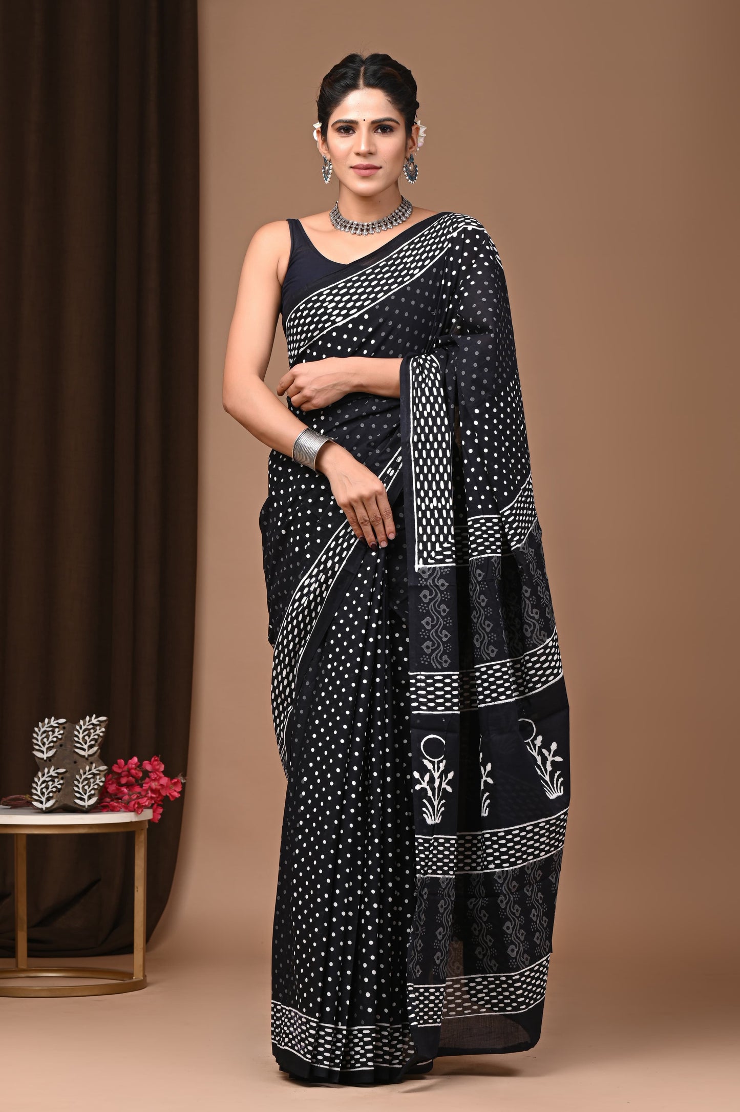 Mulmul Cotton Saree