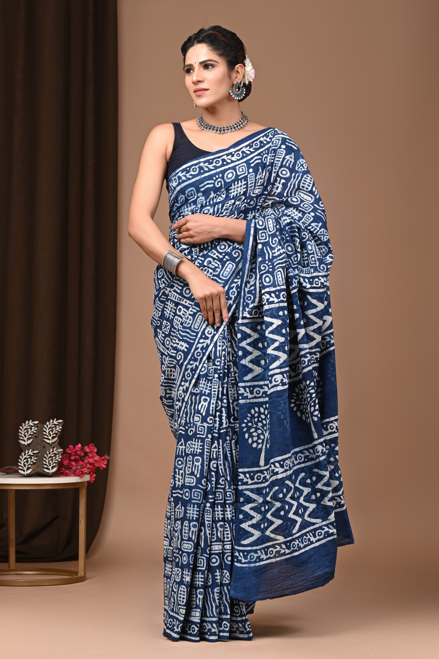 Mulmul Cotton Saree