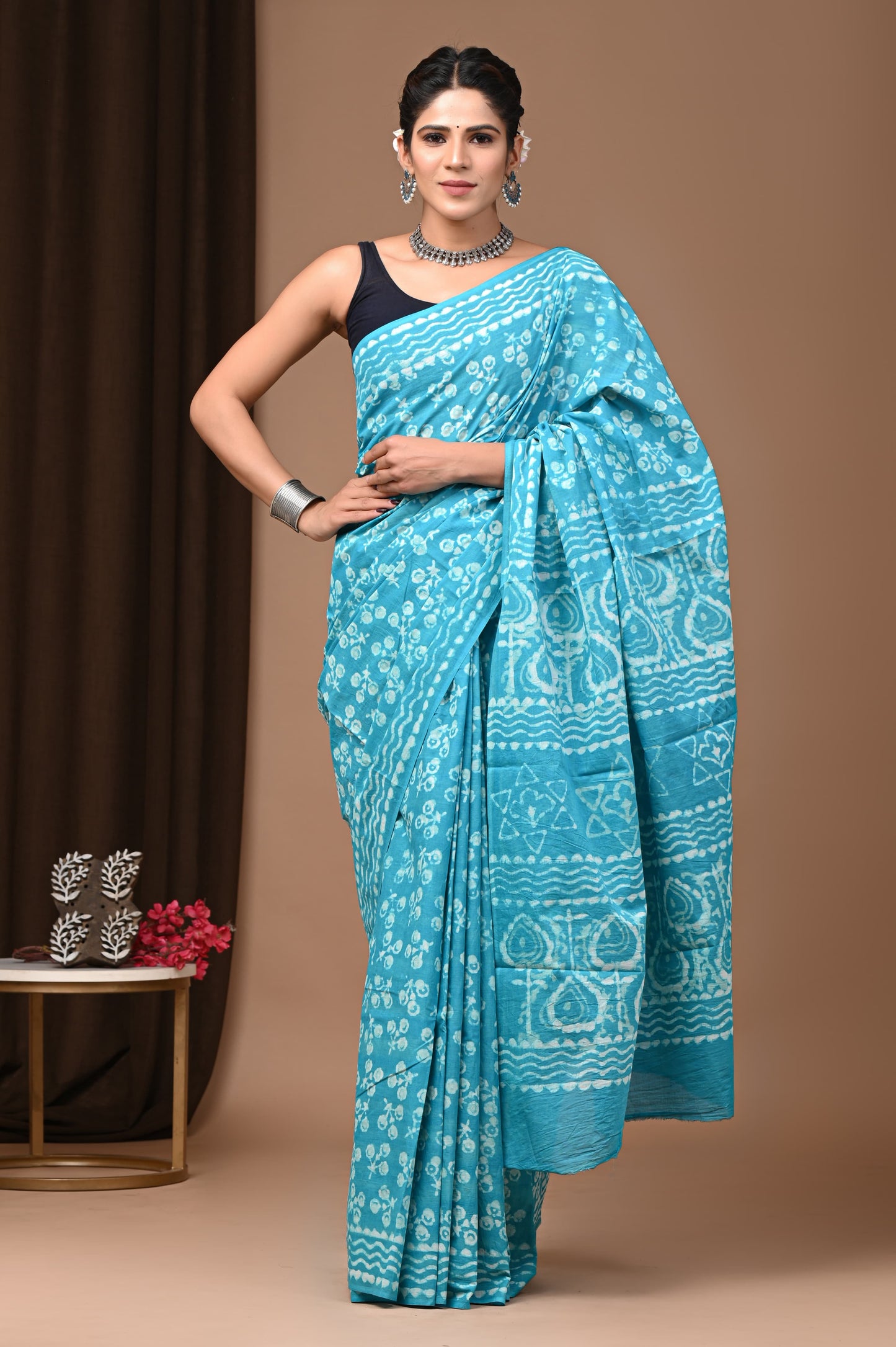 Mulmul Cotton Saree