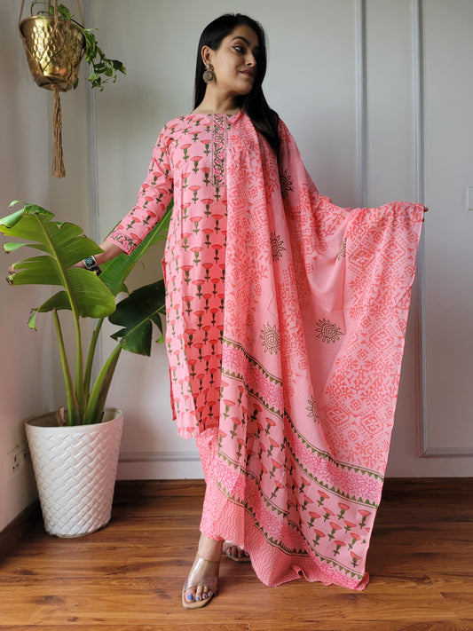 Suit Set with Dupatta