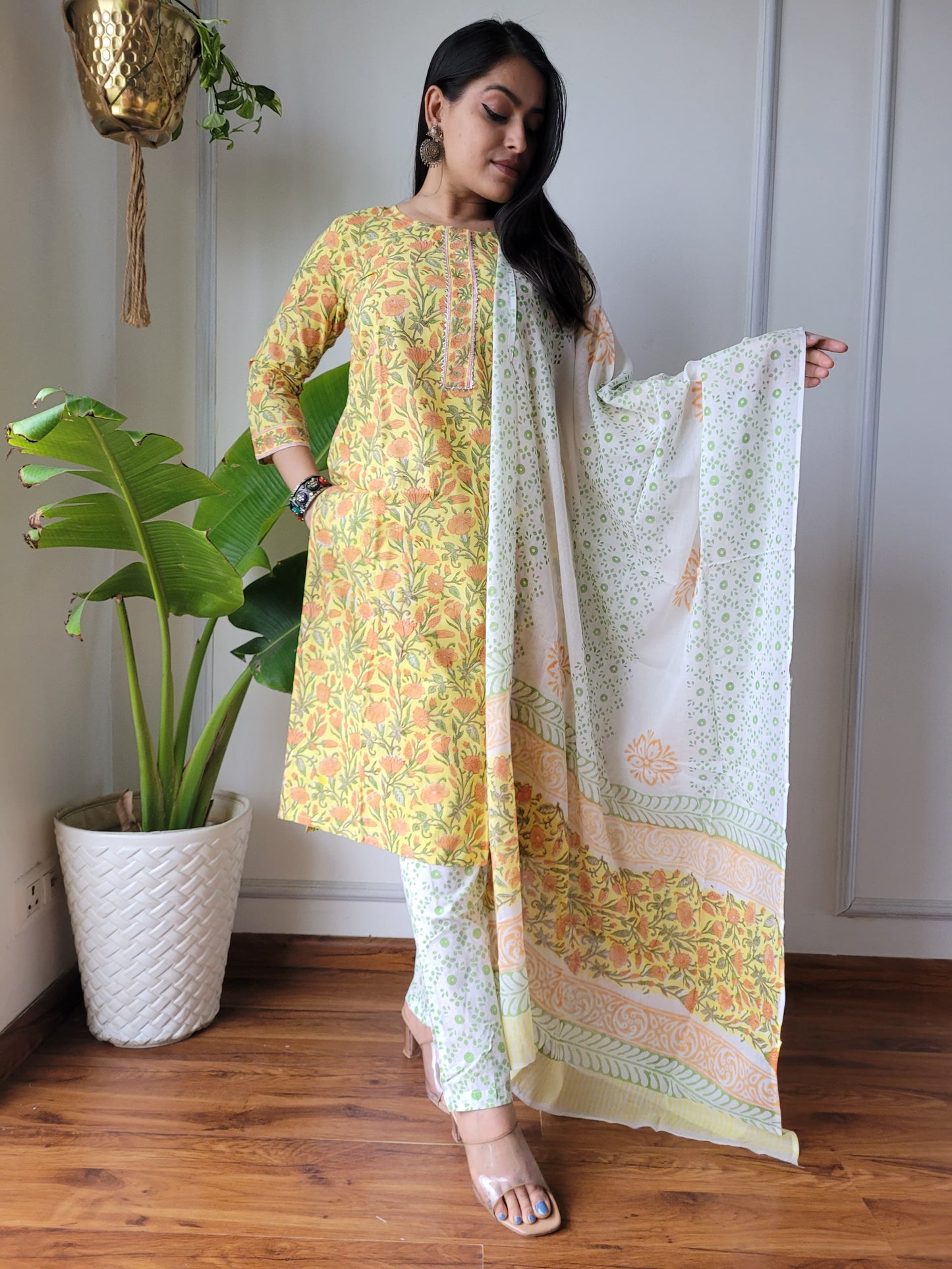 Suit Set with Dupatta