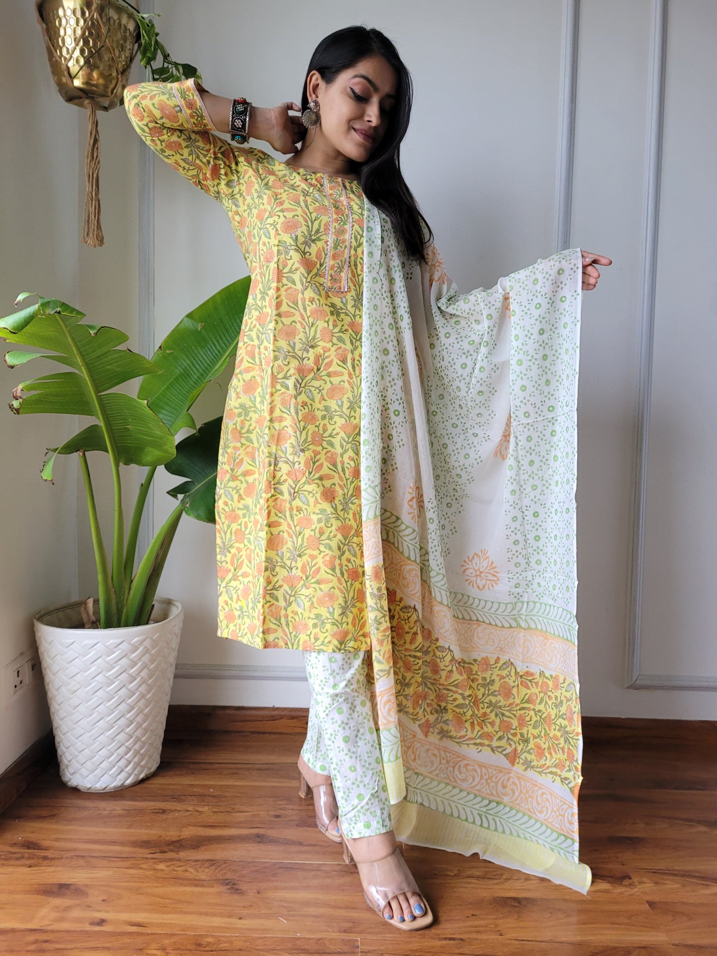 Suit Set with Dupatta