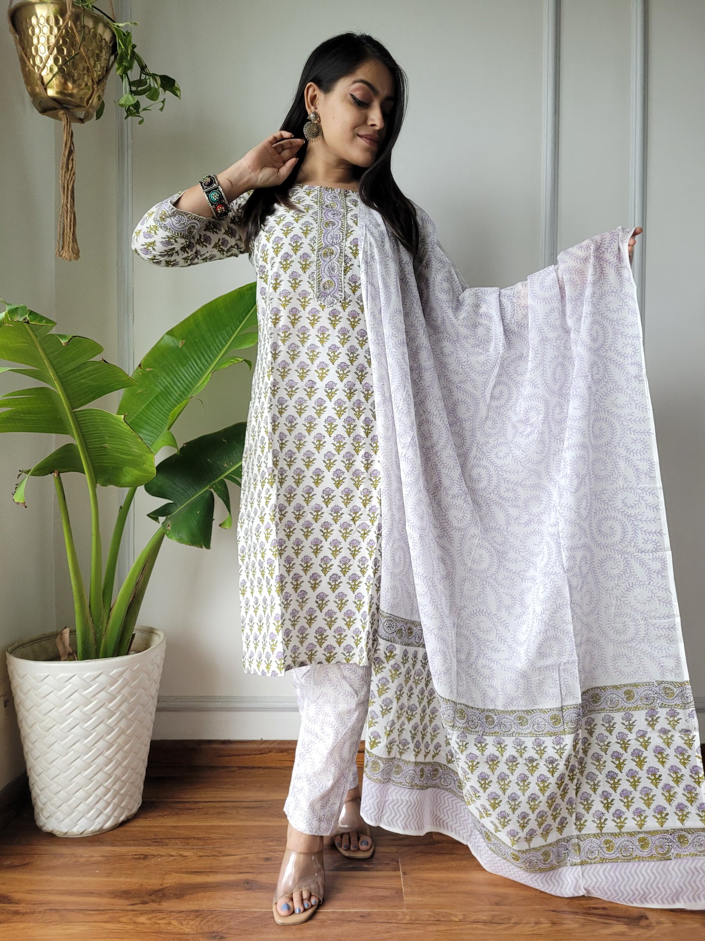 Suit Set with Dupatta