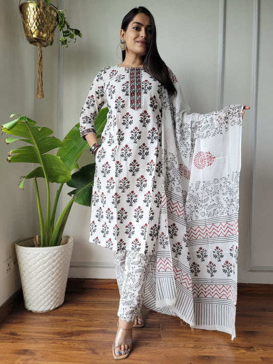 Suit Set with Dupatta