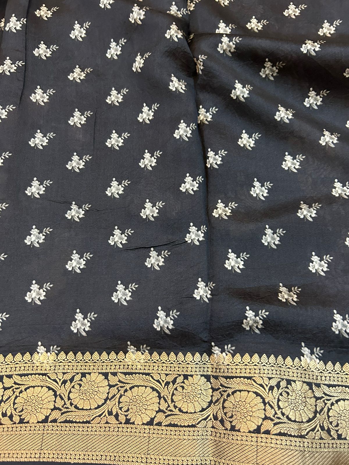 Pure Kora Silk Saree : Digital Print