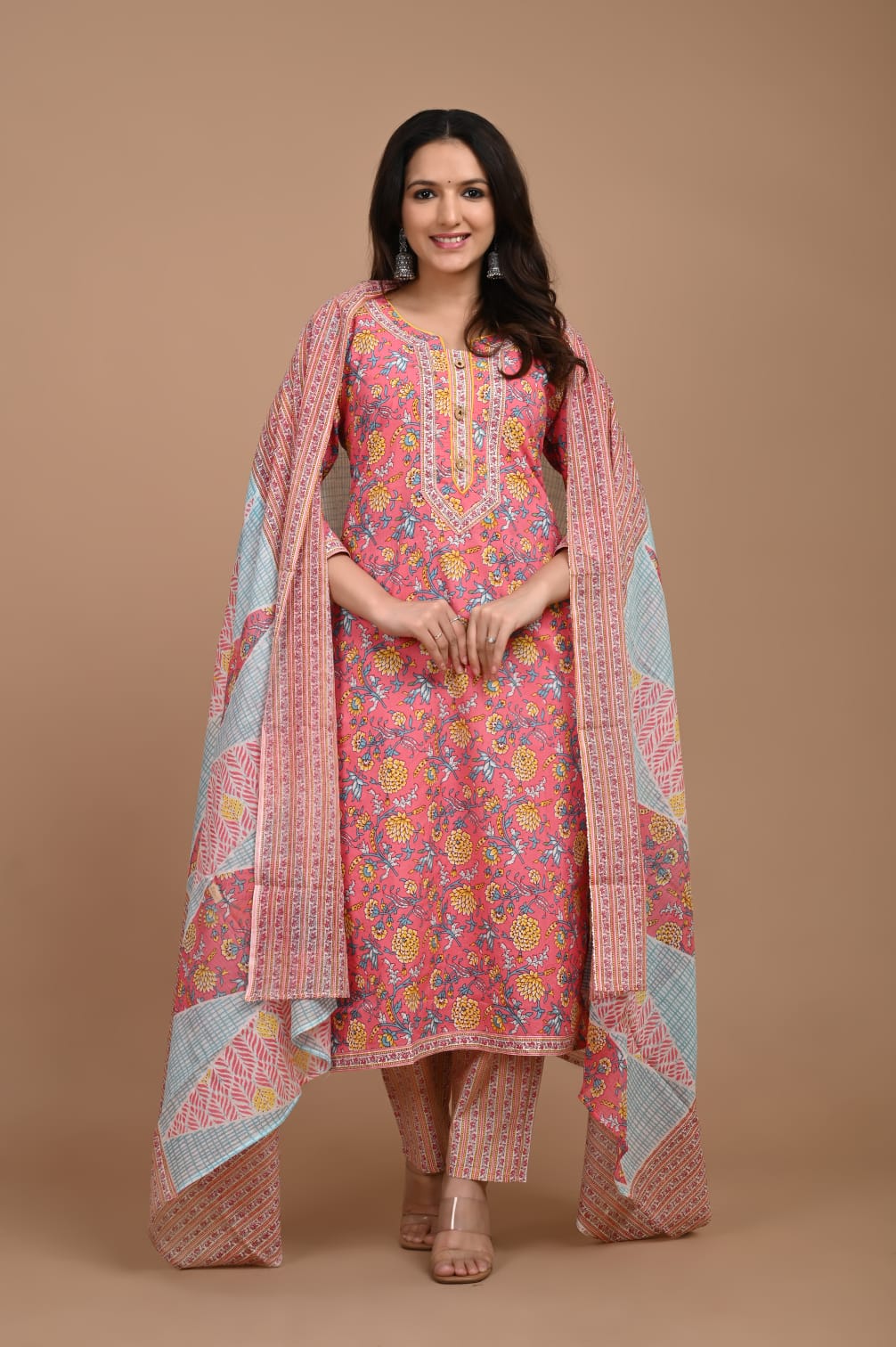 Suit Set with Dupatta