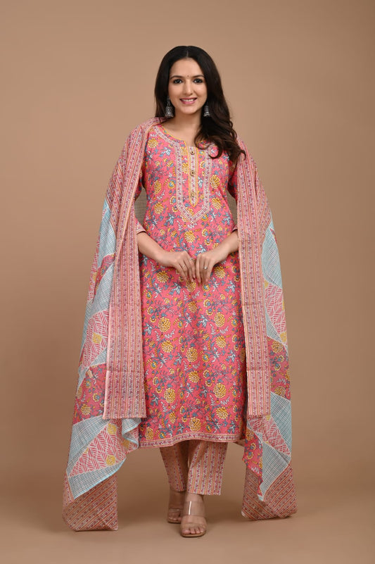 Suit Set with Dupatta