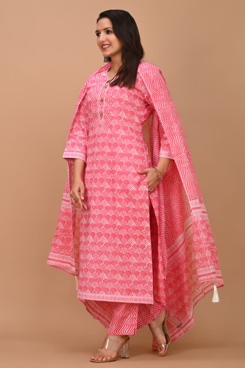 Suit Set with Dupatta