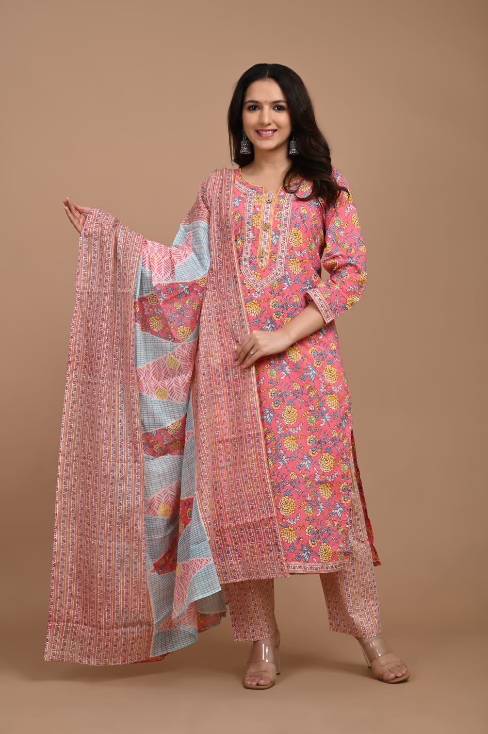 Suit Set with Dupatta