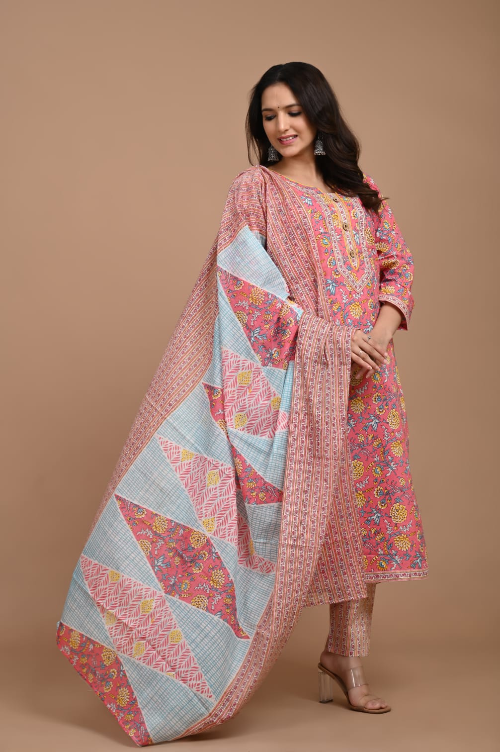 Suit Set with Dupatta