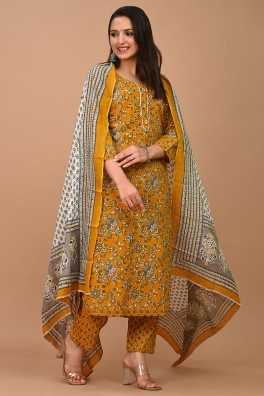 Suit Set with Dupatta