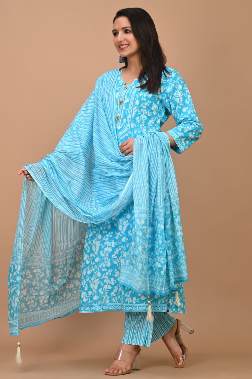 Suit Set with Dupatta