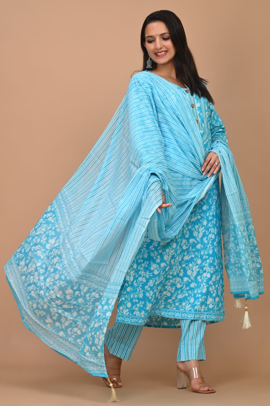 Suit Set with Dupatta