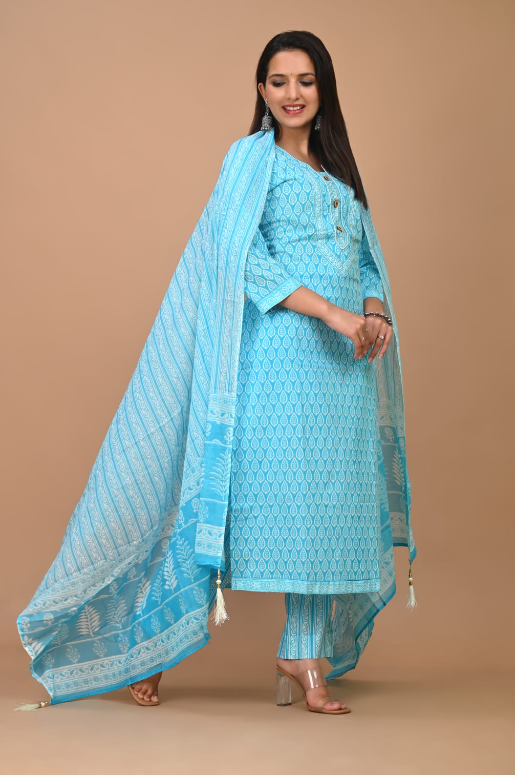 Suit Set with Dupatta