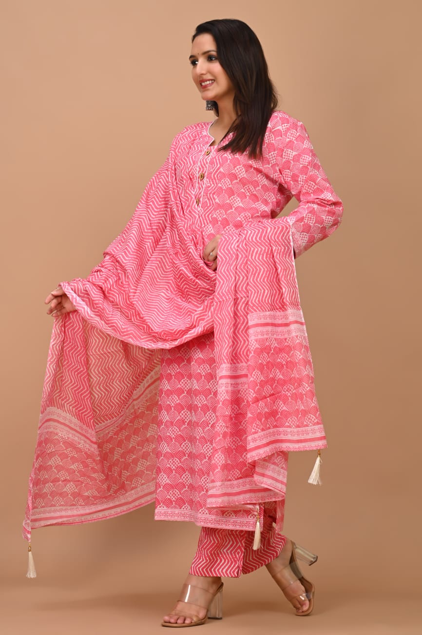 Suit Set with Dupatta