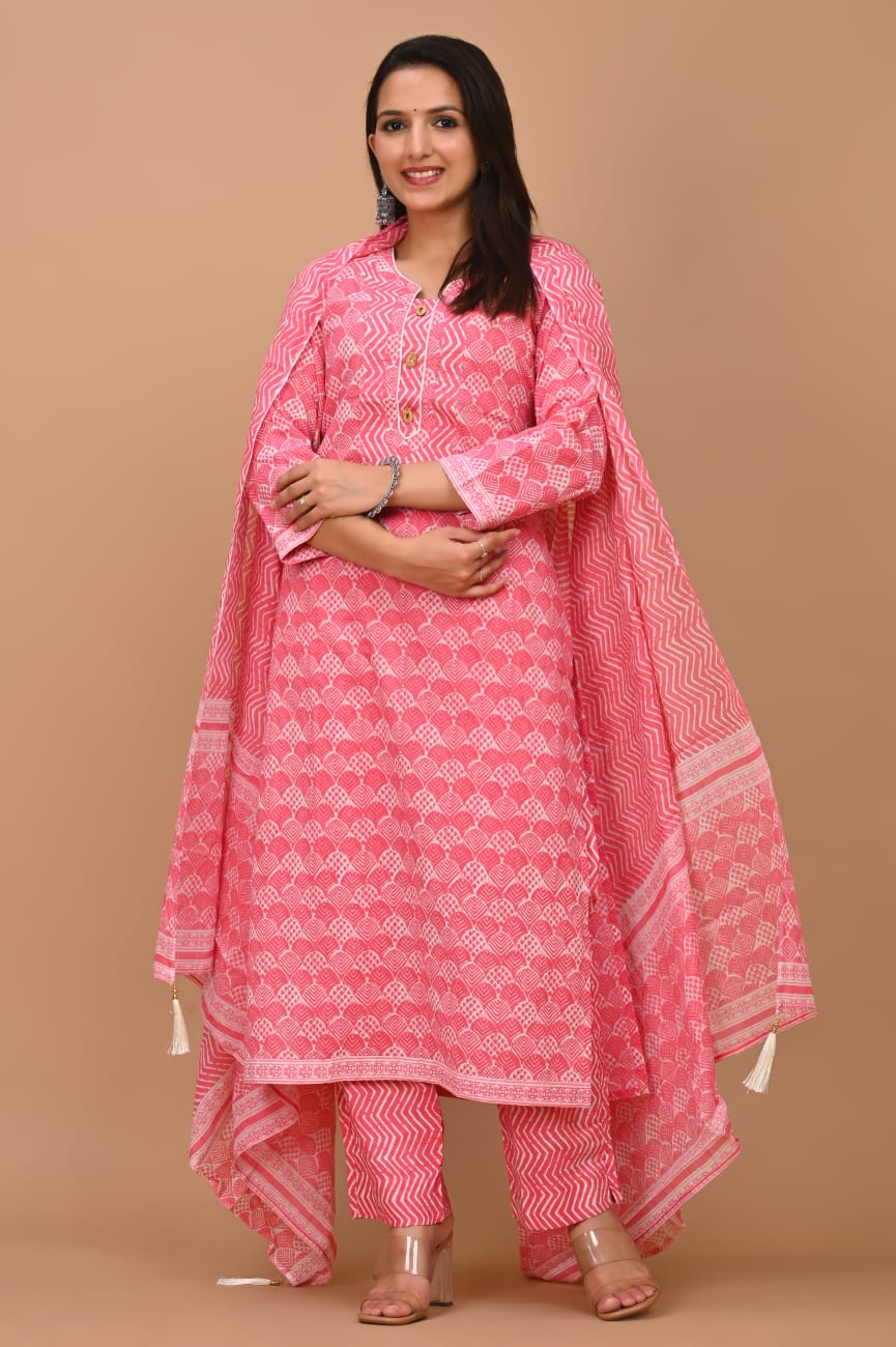 Suit Set with Dupatta