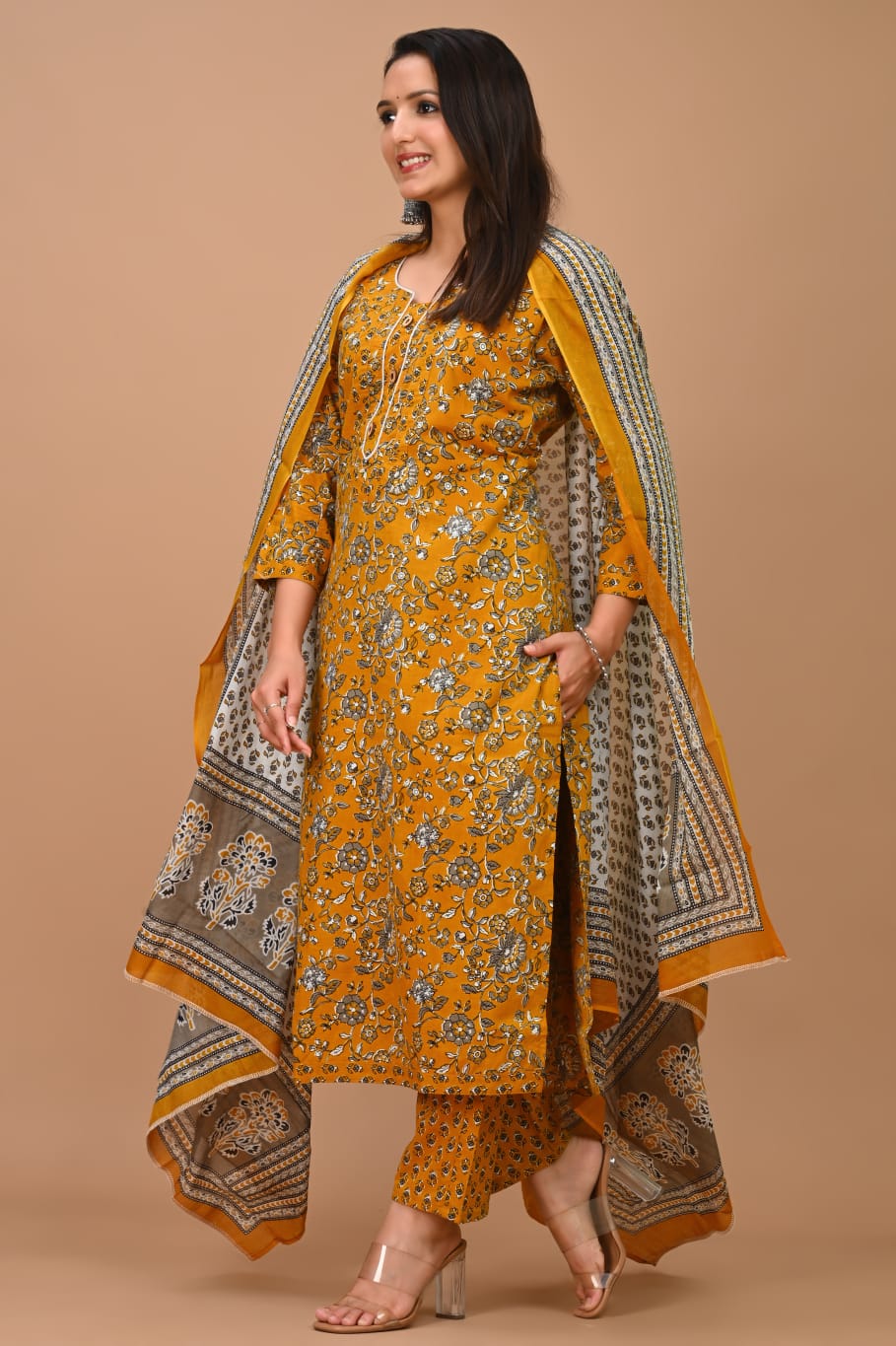 Suit Set with Dupatta