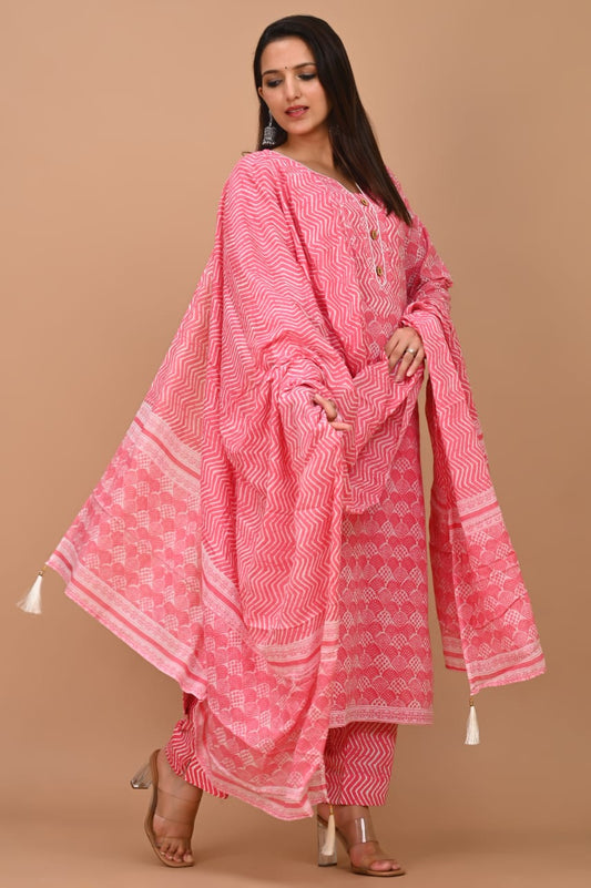 Suit Set with Dupatta